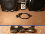 Splitter Cable For Dual Subwoofer System Logitech Z-5500 Z5500 Control Pod. Fixed Price $24.99.