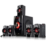 Befree Sound BFS-410-RB 5.1 Channel Surround Bluetooth Speaker System- Red. Fixed Price $124.24.