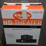 Klipsch HD-300 Theater Surround 5.1 Sound Satellite Speakers With Center. Fixed Price $799.99.