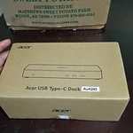 Acer Usb Type Laptop Dock Station M501 ADK243 New Open Box. Fixed Price $40.00.