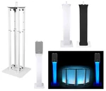 (1) Rockville White Adjustable Totem Stand For Samson XP115A 15" Speaker. Fixed Price $199.95.