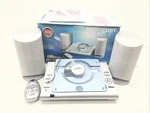 Coby Home Stereo System CX-CD376 Speakers Am/fm Remote 20 Watts. Fixed Price $44.99.