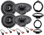 Rockford Fosgate R165X3 6.5" Front/rear Speakers 2007-2013 Sierra/silverado. Fixed Price $169.99.