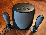 Harman Kardon HK695-01 Multimedia Speaker System & Subwoofer Power Cord Cables. Fixed Price $35.77.