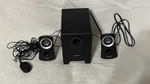 Logitech Z313 Speakers System Subwoofer +satellites Wired Remote Pc Set. Fixed Price $35.00.