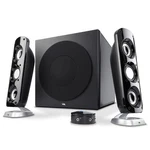 Cyber Acoustics CA-3908 2.1 Stereo Speaker System With 6.5" Subwoofer And. Fixed Price $115.29.