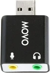 Movo 3.5MM Trs Microphone To External Sound Card Usb Audio Adapter For Pc & Mac. Fixed Price $12.95.