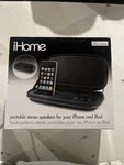 Ihome IP37 Portable Stereo Speakers For Iphone/ipad - New In Opened Box. Fixed Price $19.99.