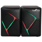 Befree Sound Dual Compact Led Gaming Speakers. Fixed Price $22.99.