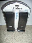 New/sealed Uniden Usb Powered Speakers Volume Control UN412. Fixed Price $13.99.