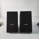 Bose Musicmonitor Computer Speakers Desktop Pc Black Tested W/ Remote Cords. Fixed Price $135.87.