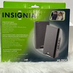 Insignia Usb Portable Laptop Speakers Stereo Way Balanced Drivers New 2908. Fixed Price $19.00.