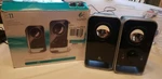 Logitech LS11 Powered Speakers For Computer Pc / MP3 Phone 3.5MM Jack. Fixed Price $9.95.