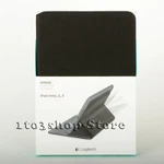 Logitech Hinge Folio Shell Case W/stand Cover For Ipad Mini 2 3 Black. Fixed Price $9.99.