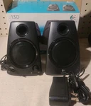 Logitech Z130 2.0 Channel Wired Stereo Speakers 5W Usb Powered Black 3.5MM Jack. Fixed Price $20.00.