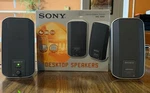 Sony SRS-A202 Mega Bass Active Speakers Silver Great Condition Original Box. Fixed Price $39.99.