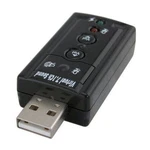 Black External 7.1 Channel USB2.0 3D Virtual Audio Sound Card Adapter Pc Laptop. Fixed Price $8.39.