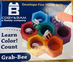 Coby & Bam Grab-bee Develope Fine Motor Skills For Children And Stow The. Fixed Price $19.99.