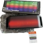 Hypergear Rave Led Bluetooth Wireless Speaker Portable Rgb Lights. Fixed Price $19.99.