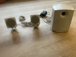 Boston Acoustics Ba 735 Digital Speakers And Subwoofer. Fixed Price $20.00.