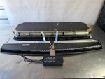 Lot - Speed Tech Led Bar 37IN, Visor Lights, And Control. Fixed Price $249.99.