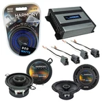 Mitsubishi Sigma 1989-1989 Oem Speaker Upgrade Harmony R35 R65 & HA-A400.4 Amp. Fixed Price $229.95.