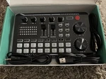 Live Sound Card Audio Mixer Usb Podcast Streaming Voice Changer Board. Fixed Price $34.00.