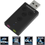 Sabrent Au-ddab Aluminum Usb 3D External Stereo Sound Adapter For Pc & Mac P'n'p. Fixed Price $15.35.