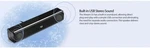Adesso XTREAMS5 High Powered Stereo Sound Bar Speaker With 5WX2 Large Dual Drive. Fixed Price $25.00.