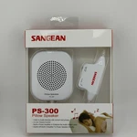 Sangean PS-300 Pillow Speaker White In-line Volume Control 3.5MM Wired. Fixed Price $20.00.