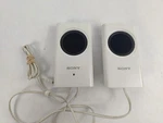 Sony Active Mini Speaker Sys SRS-M30 White Portable 3.5MM Wired Tested Working. Fixed Price $9.59.