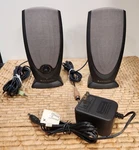 Vintage Altec Lansing Computer Speakers - Rev A00 Model ADA215 (with Power Cord). Fixed Price $21.99.