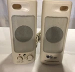 Multimedia Speakers, G691, Used, Beige. Fixed Price $18.00.