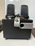 Phillips Speakers, Remote & Subwoofer Mms 171-17 Multi Media Computer Pc. Fixed Price $59.88.