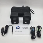 Hp Portable Mini Usb Notebook Speakers For Laptop And Pc With Case HSTNN-SS01. Fixed Price $22.97.
