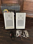 Multimedia Speakers, Set Of 2, MLI-130A, Tested Works. Fixed Price $48.97.