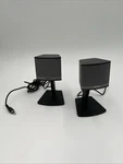 Set Of Bose Companion 3 Series Ii Multimedia Satellite Computer Speakers. Fixed Price $43.00.