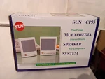 Multimedia Compact Universal Speakers SUN-CP55. Fixed Price $6.00.