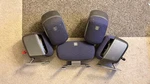 Logitech Z-680 Z-560 Surround Thx Speakers, 5.1 Channel All Cables Included. Fixed Price $29.99.