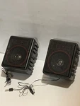 Vintage Micro Stereo Add On Speakers 1970S. Fixed Price $17.45.