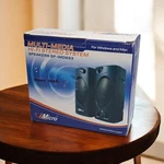 Imicro Multi-media Hi-fi Stereo System Speakers SP-IMD693 New In Open Box. Fixed Price $14.95.