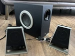 Altec Lansing Powered Audio System Model VS2621 2.1. Fixed Price $20.00.