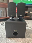 Kilpsch 2.1 Bt Surround Speakers **powers On But No Sound**. Fixed Price $65.00.