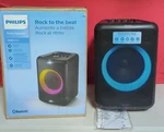Philips Bluetooth Party And Karaoke Speaker X3206 New - Open Box. Fixed Price $124.99.