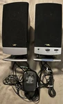 Cyber Accoustics Amplified Speaker System CA-2022R. Fixed Price $17.99.
