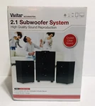 Vivitar 2.1 Subwoofer Speaker System V79033N Computer Laptop MP3 Player Tablet. Fixed Price $25.00.