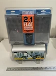 Maxell Flat Speakers W/ Subwoofer & Remote 12W New Vintage Computer FPS-1 FPS1. Fixed Price $49.00.