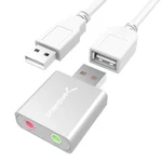 Sabrent Aluminum Usb External Stereo Sound Adapter For Windows & Au-emac. Fixed Price $22.00.