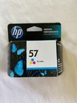 Hp C6657AN Tri-color Inkjet Print Cartridge Unopened Box Apr 2016 Date. Fixed Price $10.00.