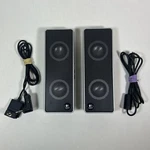Logitech S-0194A Wired Usb Computer Speakers, Tested!. Fixed Price $18.26.